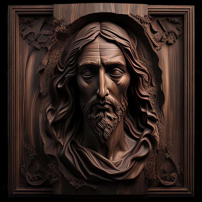 3D модель Ісус (STL)